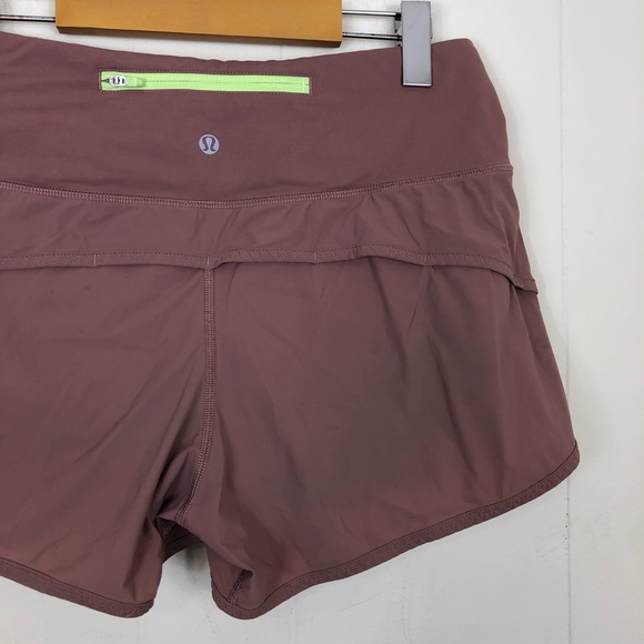 Lululemon Speed Up Mid-Rise Lined Short 3" Sz 6 - Picture 7 of 10